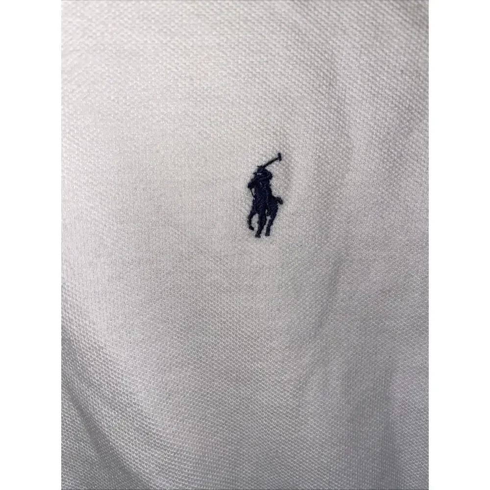 Polo Ralph Lauren Shirt Men's XL White Made In Northern Mariana Islands USA 90s